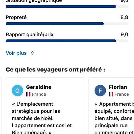 Côté cœur, charmant appartement au centre de Munster Appartement *